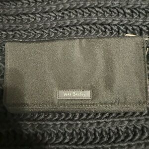 Vera Bradley Black Versatile Wallet/Wristlet/Purse